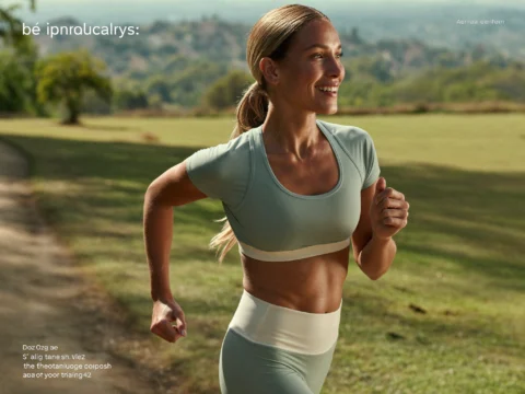 woman doing outdoor fitness training