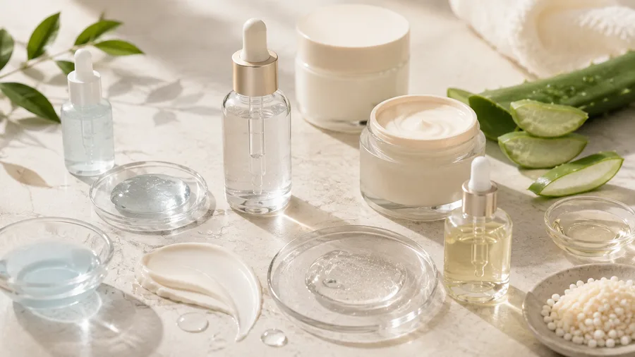 Skincare ingredients commonly used for dehydrated skin