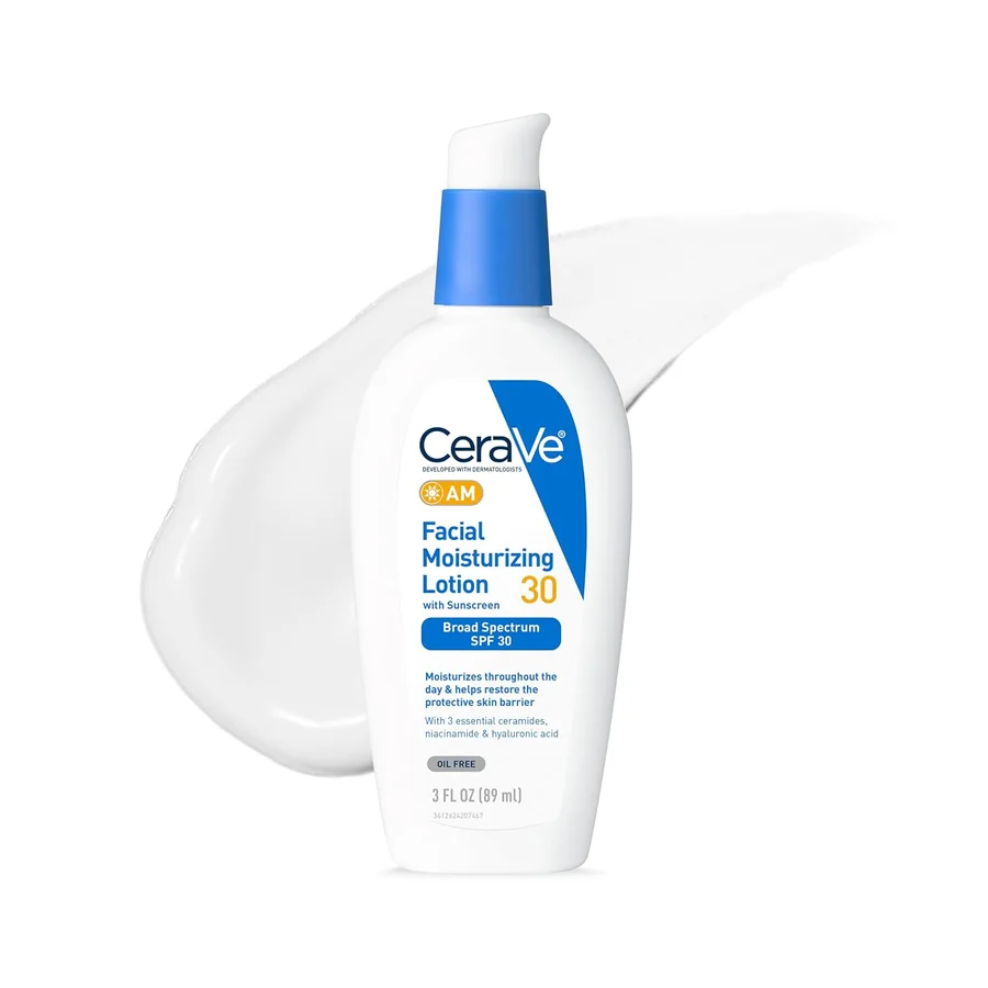 CeraVe AM Facial Moisturizing Lotion SPF 30 bottle