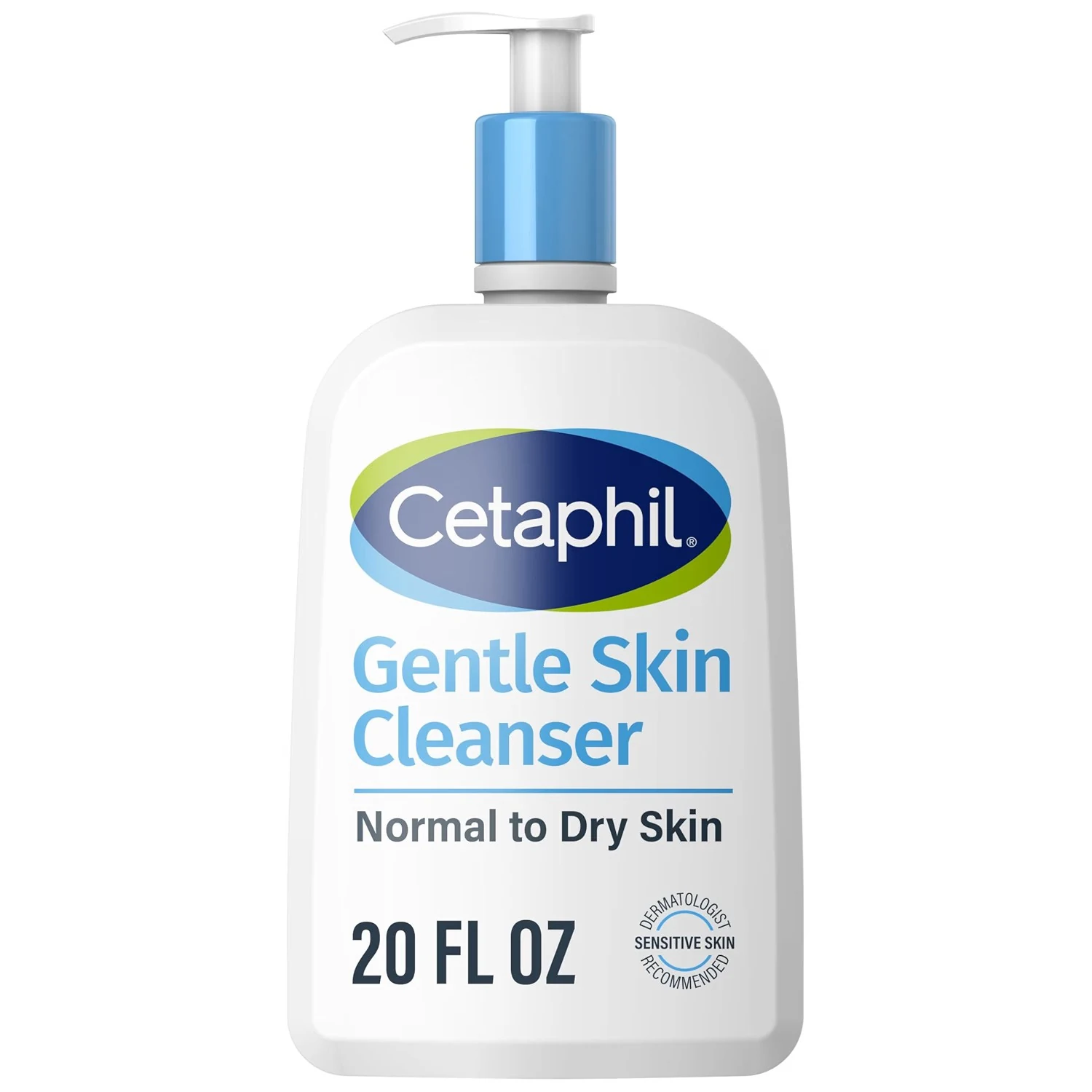 Cetaphil Gentle Skin Cleanser bottle, fragrance-free