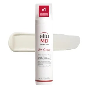 EltaMD UV Clear Broad-Spectrum SPF 46 sunscreen bottle