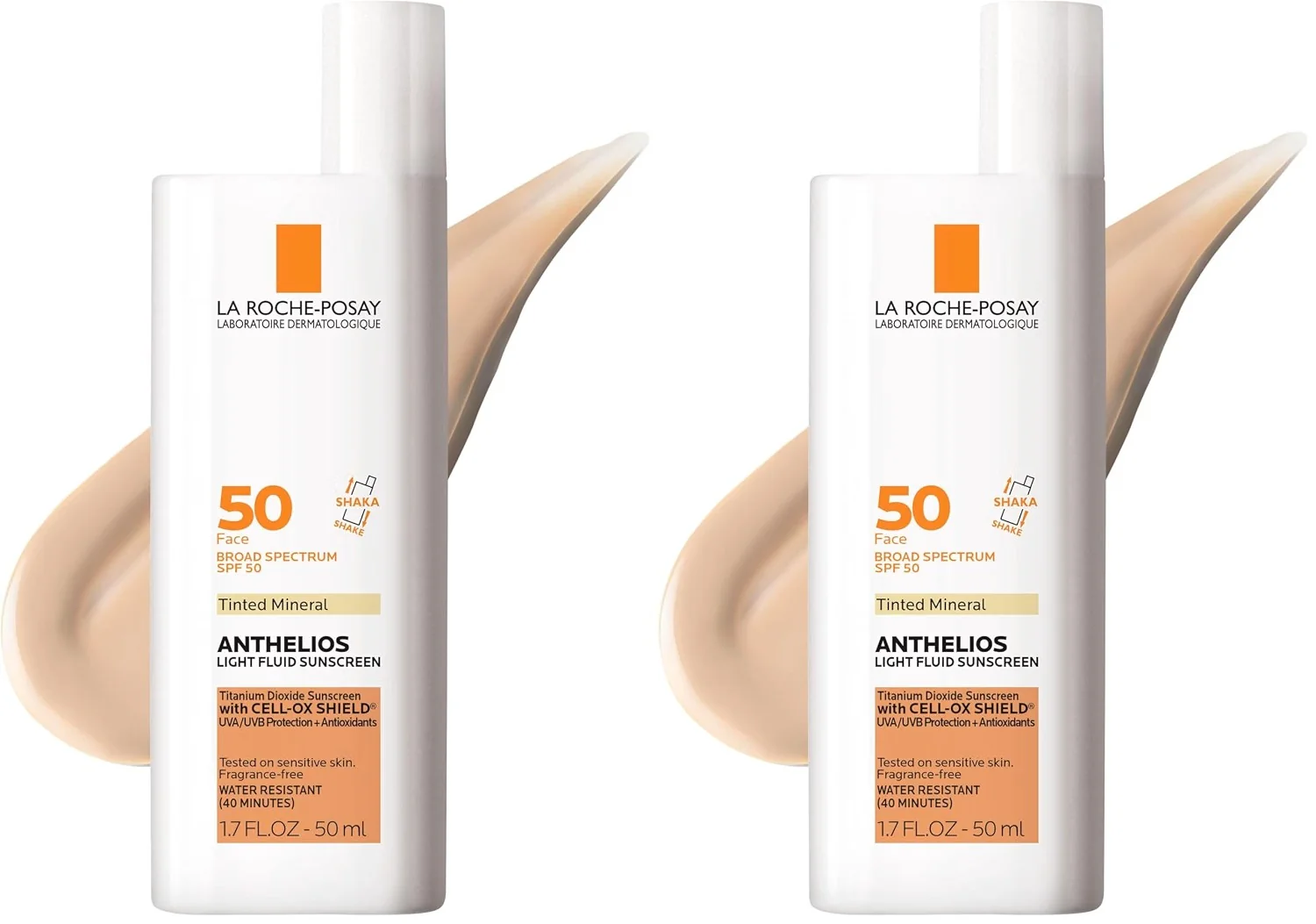 La Roche-Posay Anthelios 50 Mineral Tinted Ultra Light Sunscreen Fluid bottle