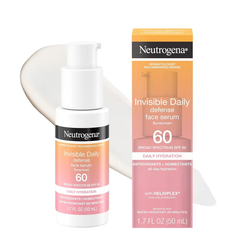 Neutrogena Ultra Sheer Invisible Gel Face Sunscreen SPF 40 bottle