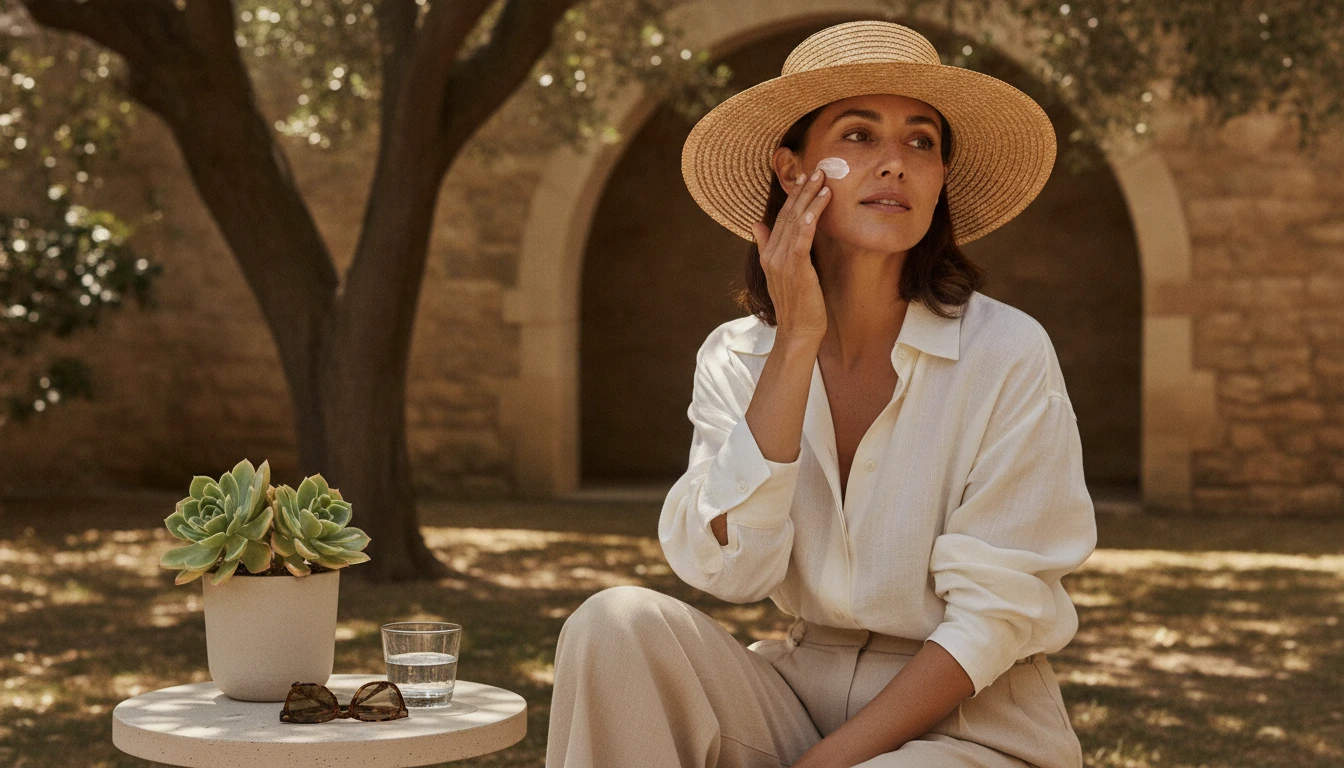 Daily sunscreen and sun protection for dark spots