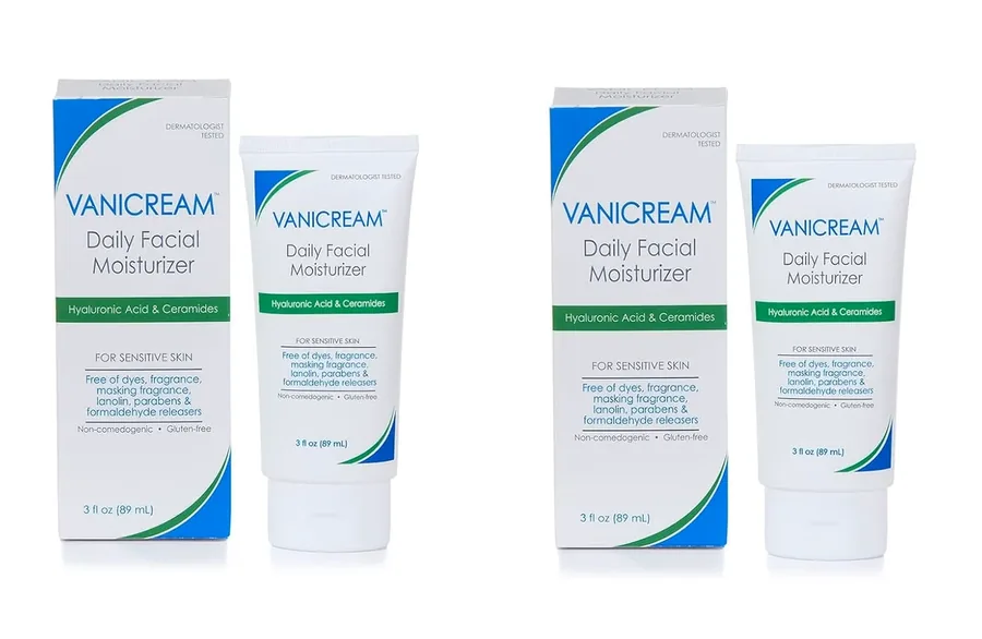 Vanicream Daily Facial Moisturizer with hyaluronic acid and ceramides