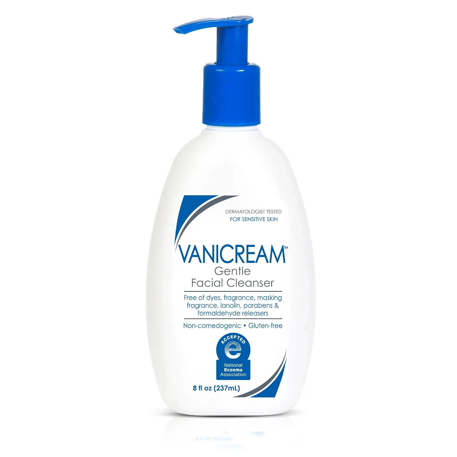 Vanicream Gentle Facial Cleanser bottle for sensitive skin