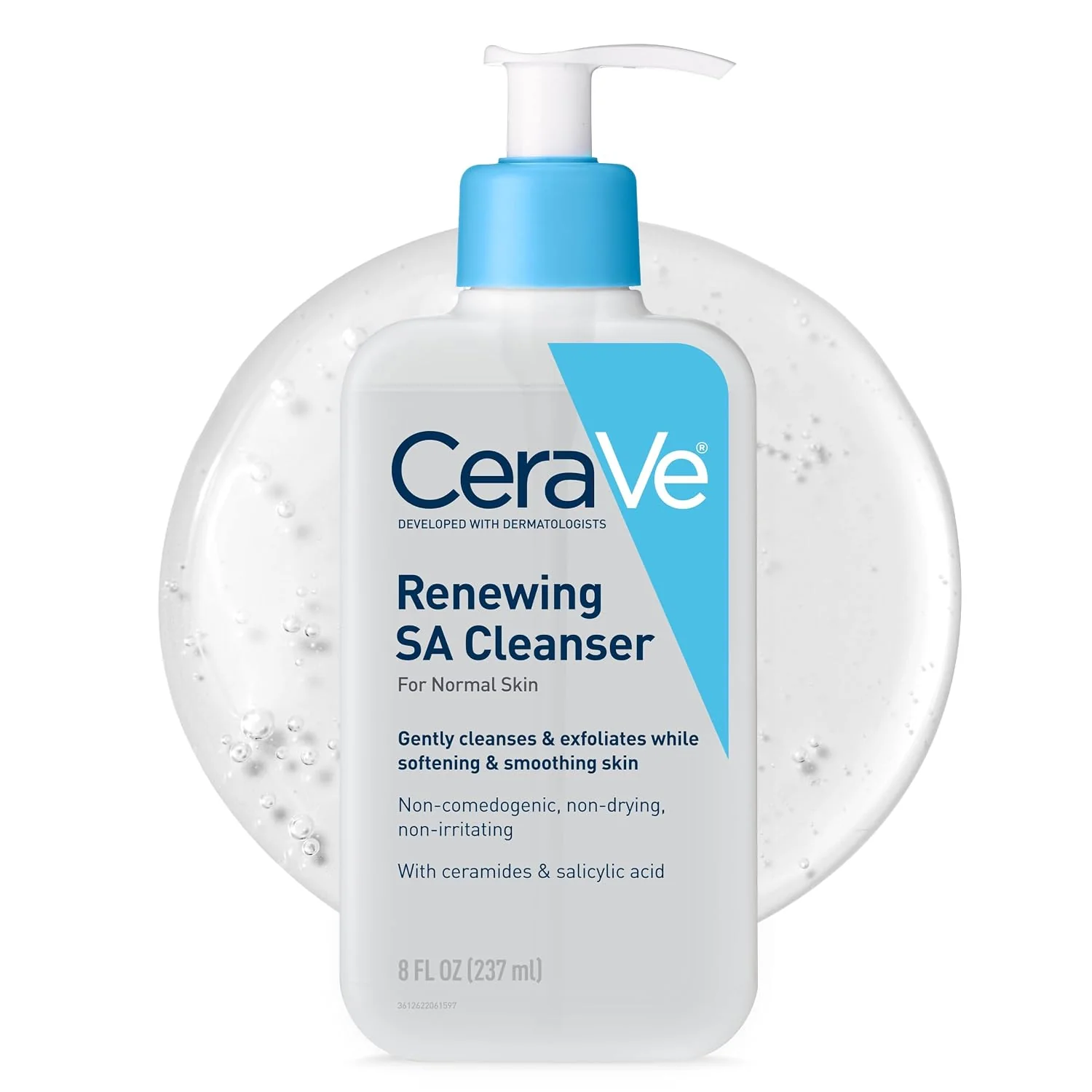 CeraVe Renewing SA Cleanser pump bottle