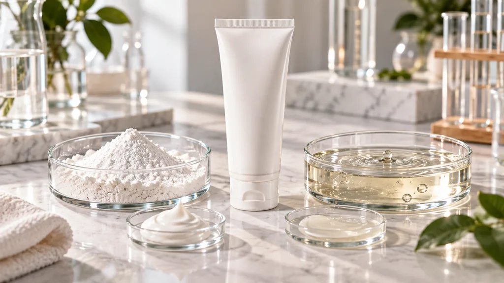 Hybrid facial sunscreen concept with mineral and chemical UV filter components