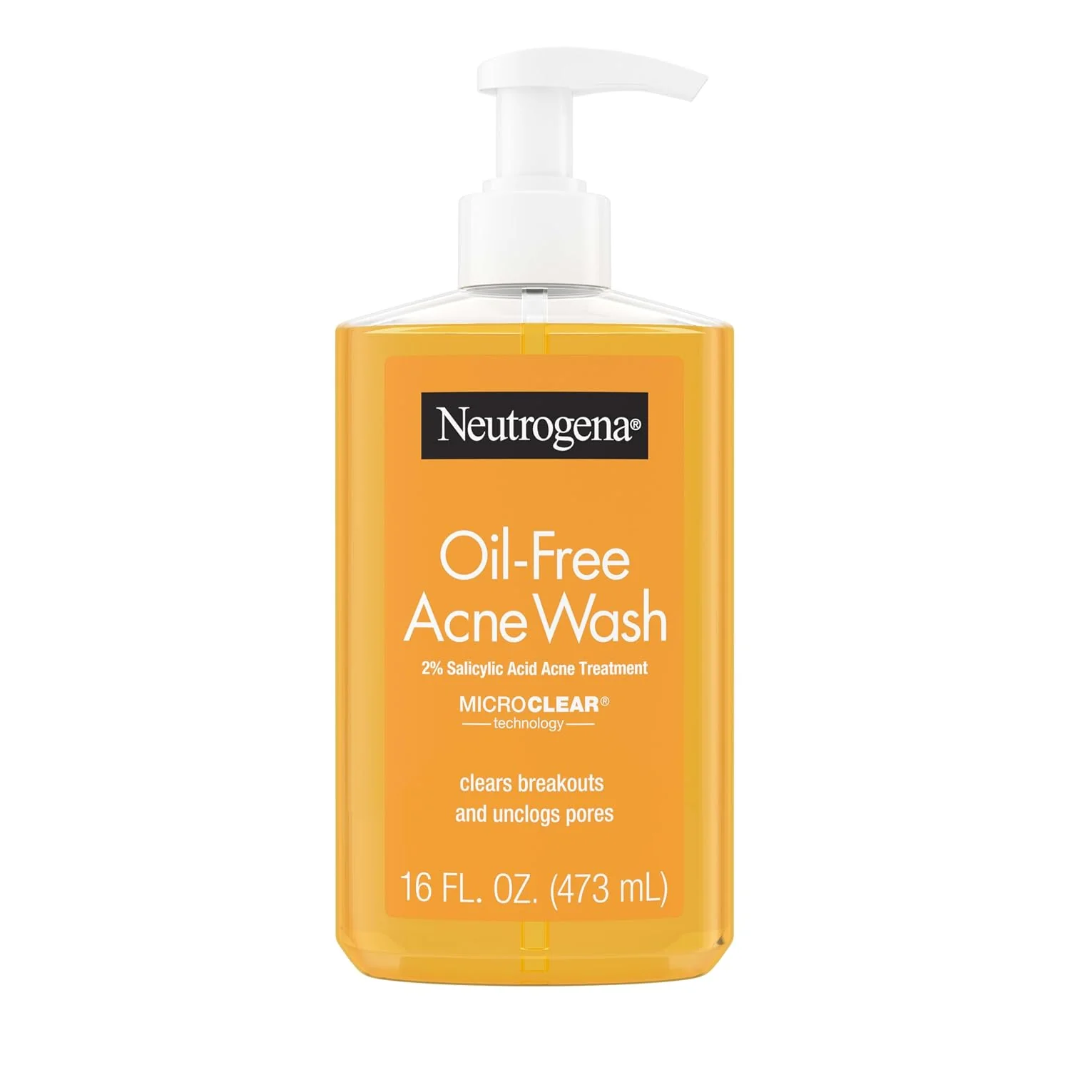 Neutrogena Oil-Free Acne Wash bottle
