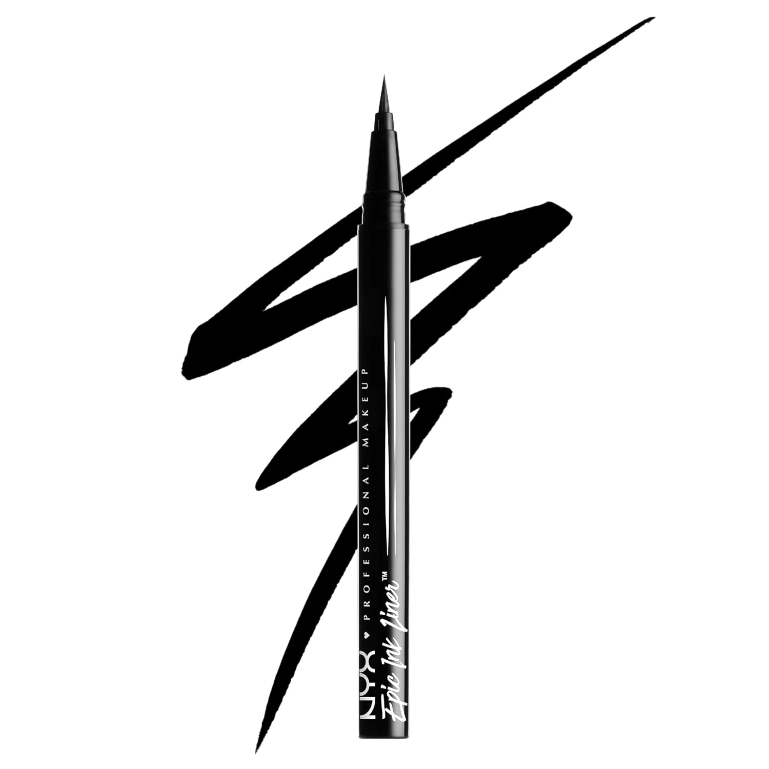 NYX Professional Makeup Epic Ink Liner in black, a waterproof liquid eyeliner pen