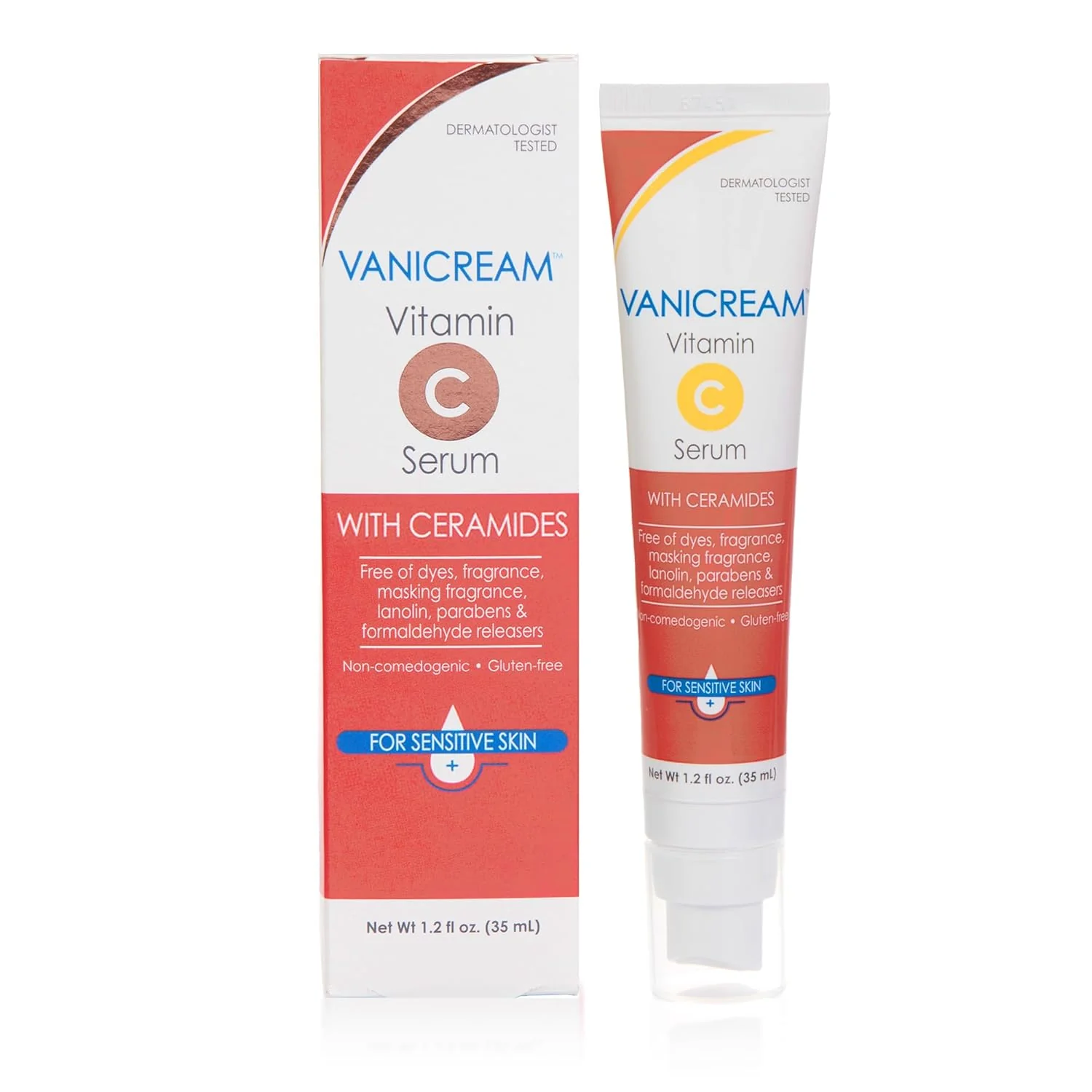 Vanicream Vitamin C Serum bottle and box